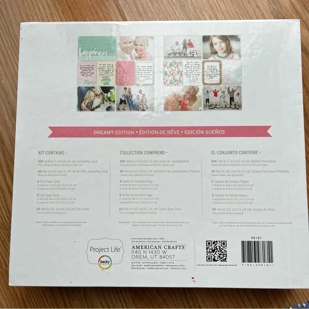 Becky Higgins Project Life Scrapbooking Core Kit Dreamy Edition 616 Cards NIB